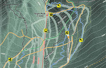 WARP Downhill Course Map